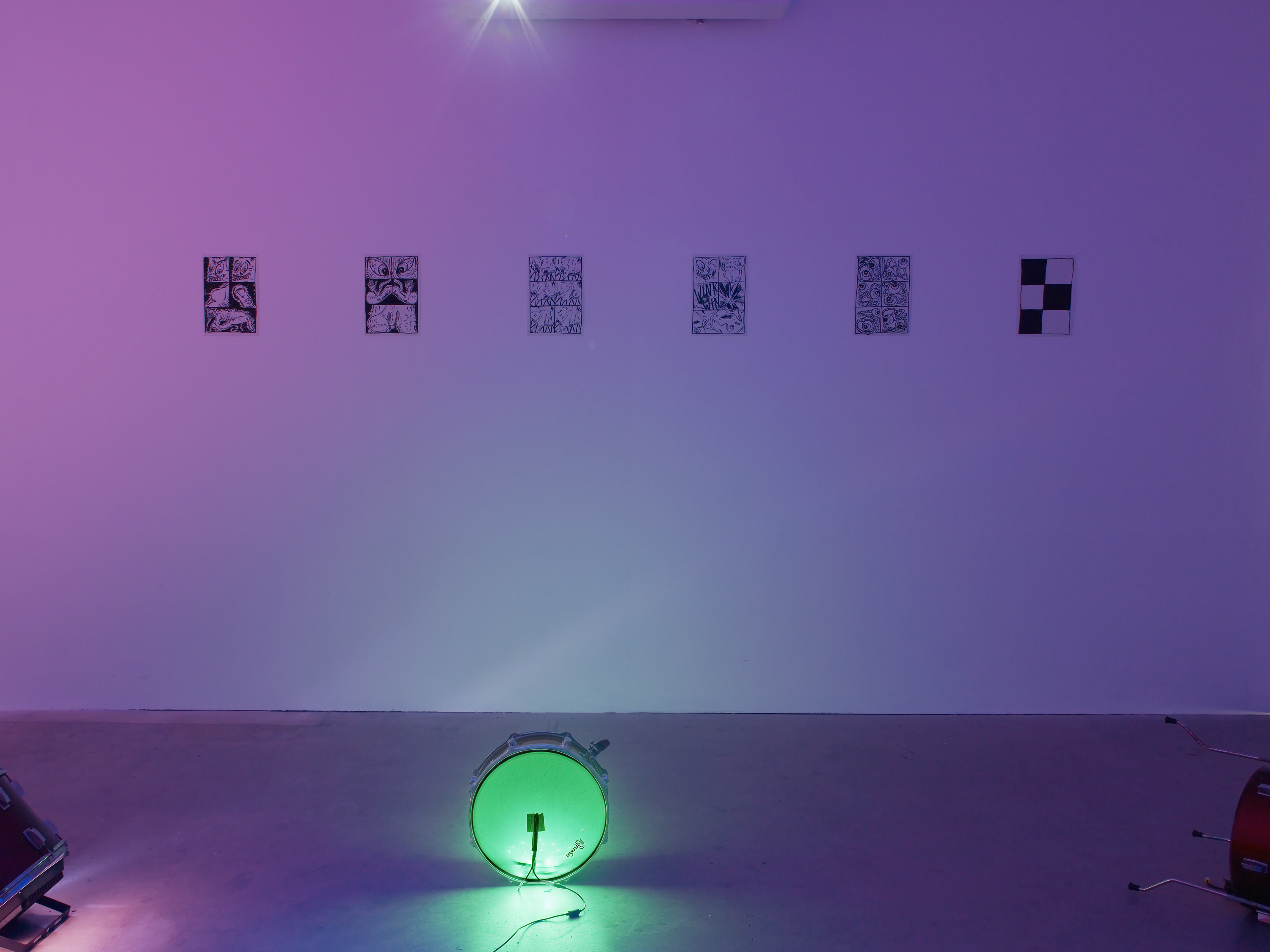 Reynard Reforms, 2015, Matt Copson, Vilma Gold, installation view. Reynard Reforms
, Matt Copson