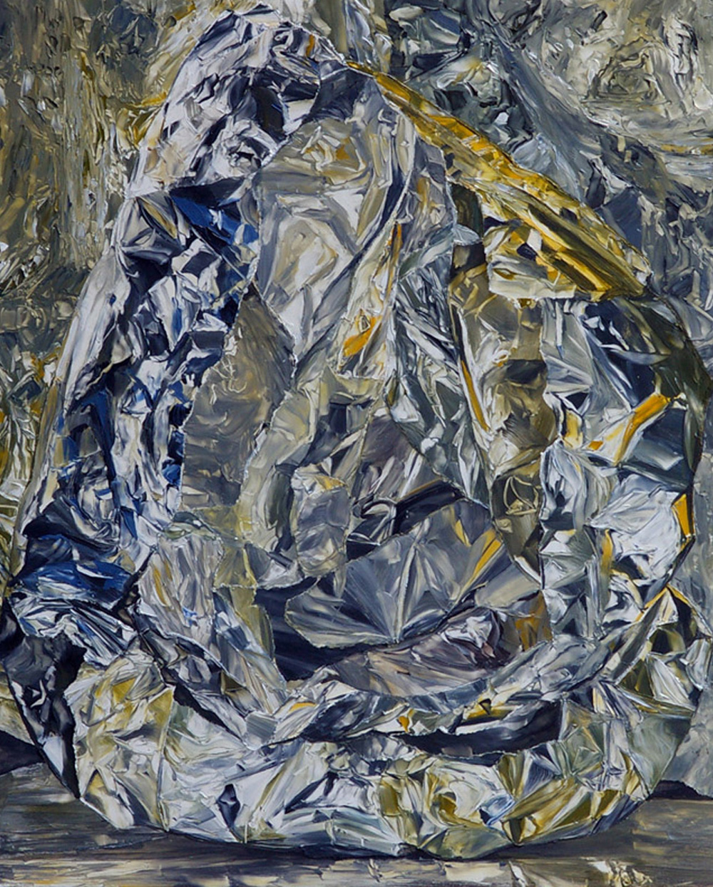Untitled, 2010
oil on board
32 x 26.2 cms
12 5/8 x 10 3/8 ins. William Daniels