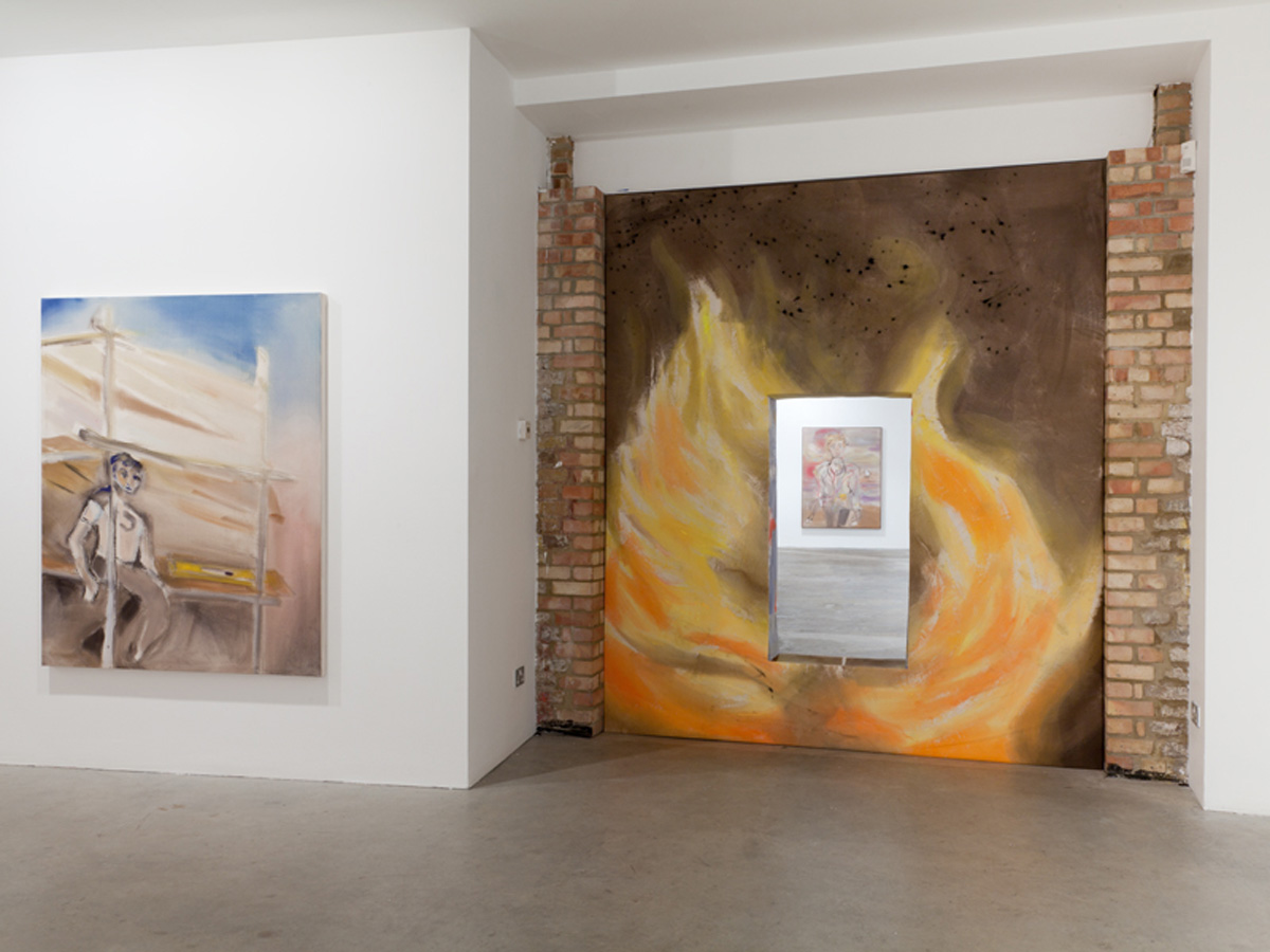 Installation view. Crying for the Sunset
, Sophie Von Hellermann