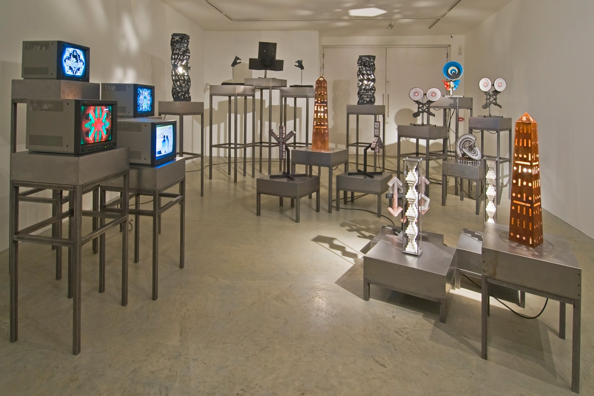 Installation view. The Eye Don’t See Itself
, Mark Titchner