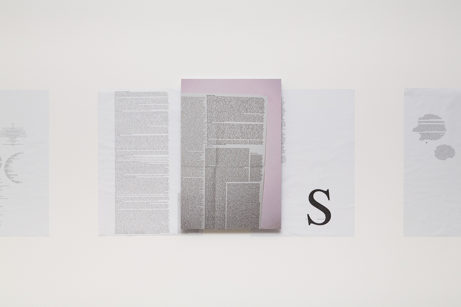 Josef Strau
The Reprints: Building the Sukka, 2014
6 of 7 dibond prints
60 x 40 cm
23 5/8 x 15 3/4 ins. My Divid’ed House
, Josef Strau